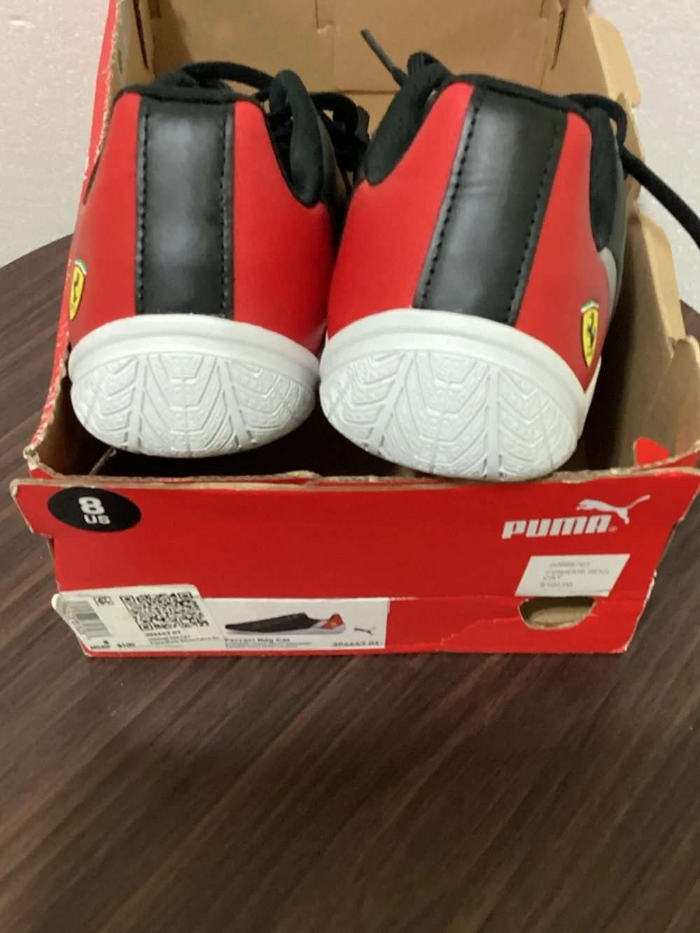 Puma Black Low-Profile Lace-Up Sneakers
